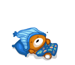 Sleepily Snoring Bear Cub