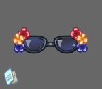 Holiday Black Sunglasses