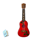 Red Holiday Ukulele