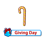 Gold Leaf Chocolate Candy Cane