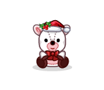 Holiday Teddy Reindeer