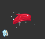 Rouge Parisian Beret