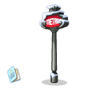 Le Metro Signpost
