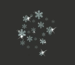 Sparkly Snow Flakes