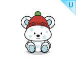 Snowflake the Teddy