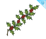 Holly Decorating Vine