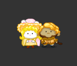 Playful Sarah with Todd