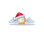 Magical Morning of Christmas Clock