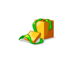 Green Ribbon Yellow Box