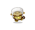 Monkeying Around Ice Skater