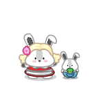 Hoppity Hop Snowy Hares