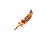 Egyptian Ruby Feather