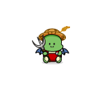 Red Farmer Dragon Plushie