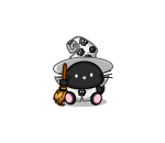 Black Witch Kitty Plushie