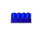 8-Peg Blue Block