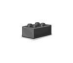 4-Peg Black Side Block