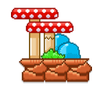 Spotted Platform Block