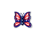 Patriotic Butterfly
