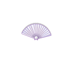 Pearl Shelled Fan