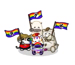 Prism the Zebra and Gang